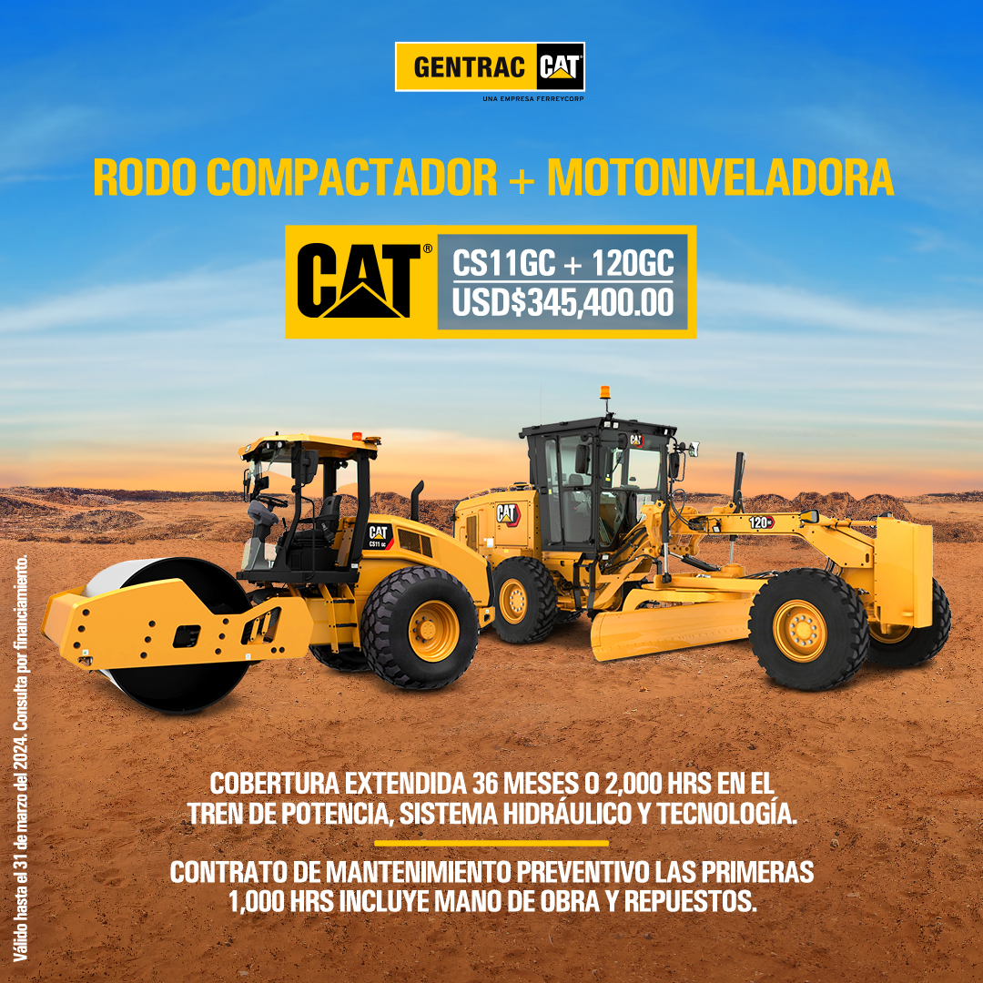 COMBO CAMINOS GENTRAC La fuerza que mueve el desarollo